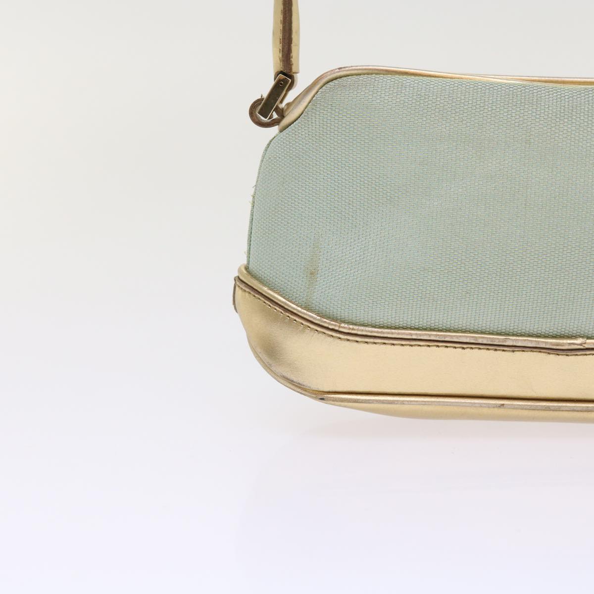 Luxury Gucci Hand Bag Nylon Canvas Light Blue 039 1133  54352