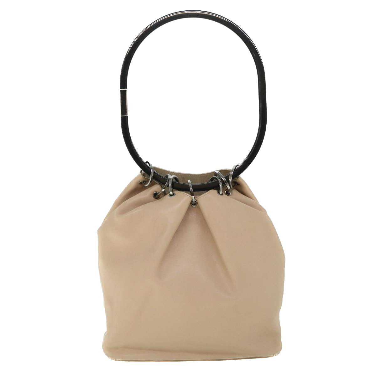 Luxury Gucci Shoulder Bag Leather Beige  54365