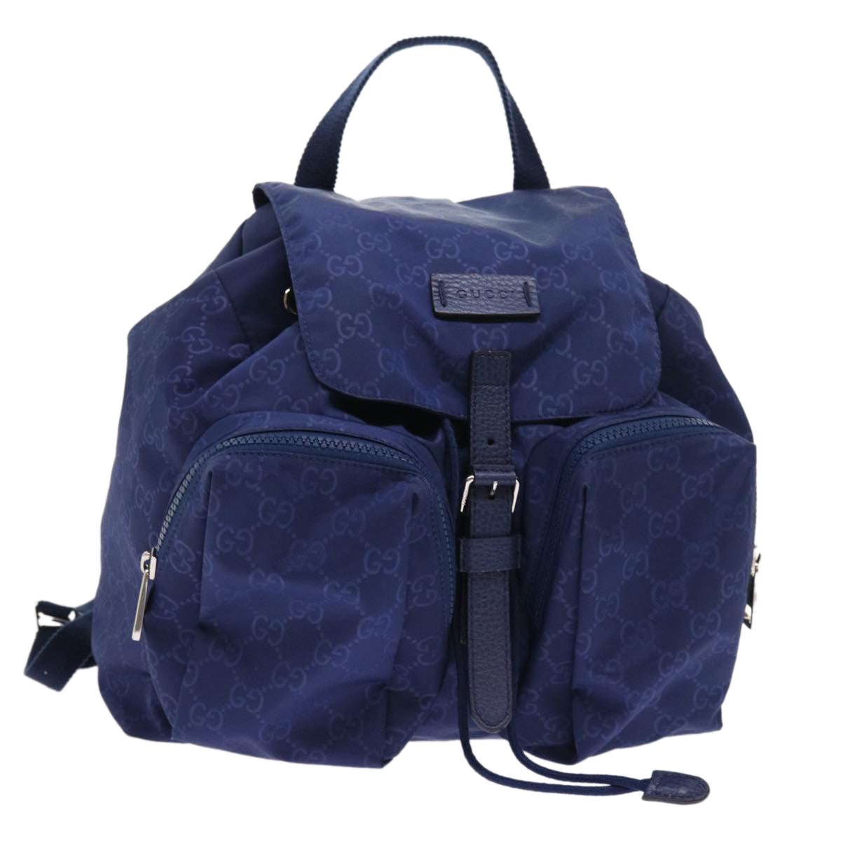Luxury Gucci Backpack Nylon Blue 406361  54375