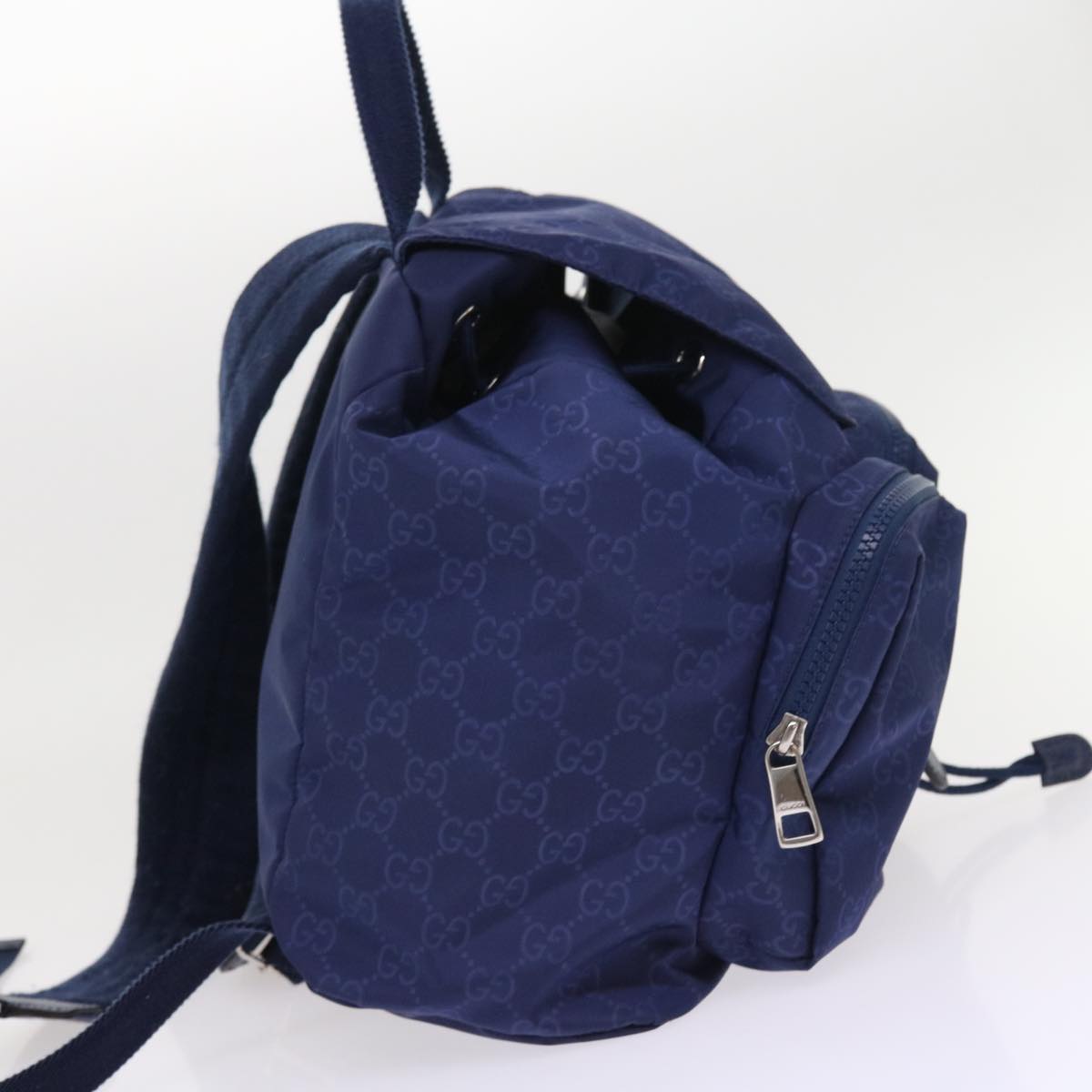 Luxury Gucci Backpack Nylon Blue 406361  54375