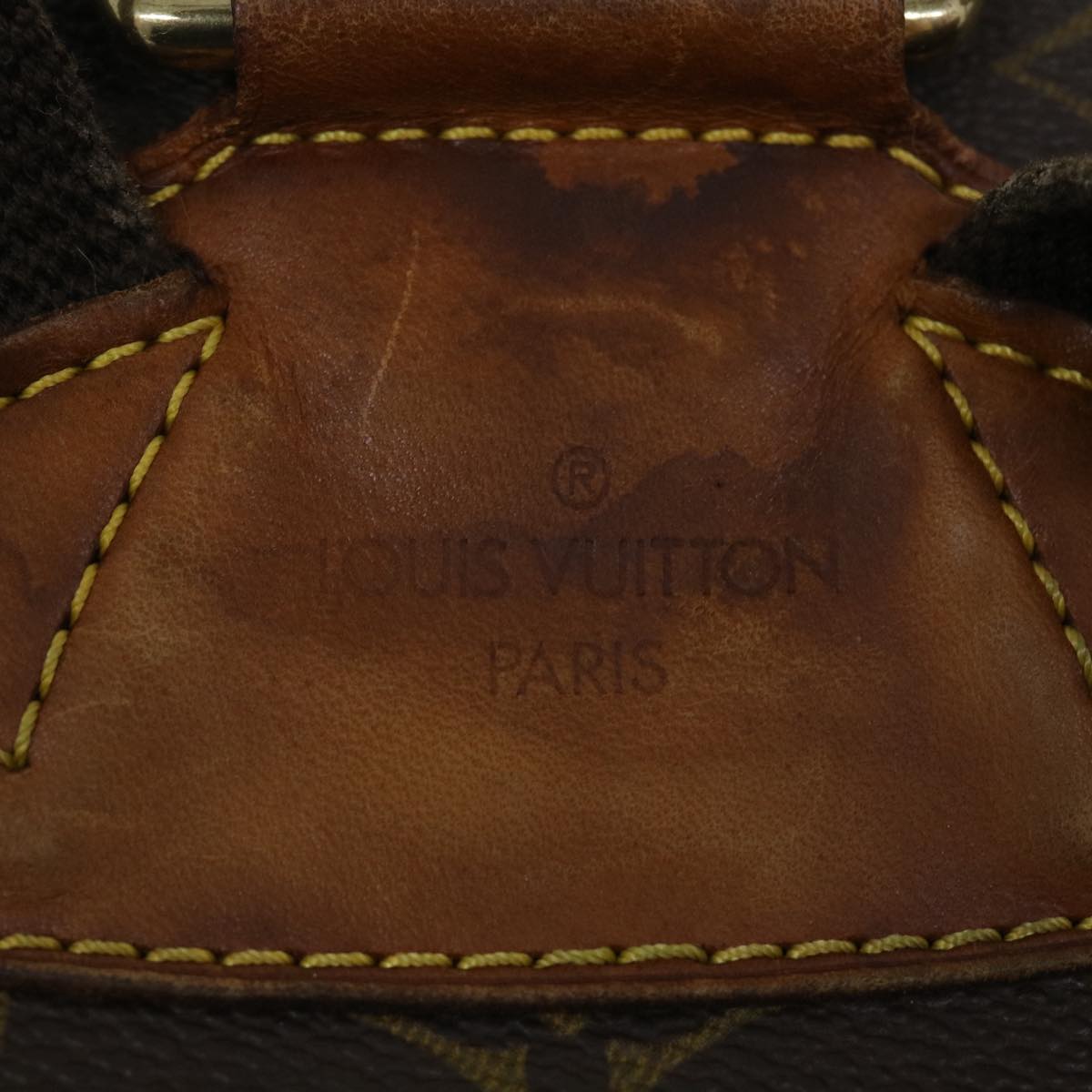 LOUIS VUITTON Monogram Montsouris GM Backpack M51135 LV 54419