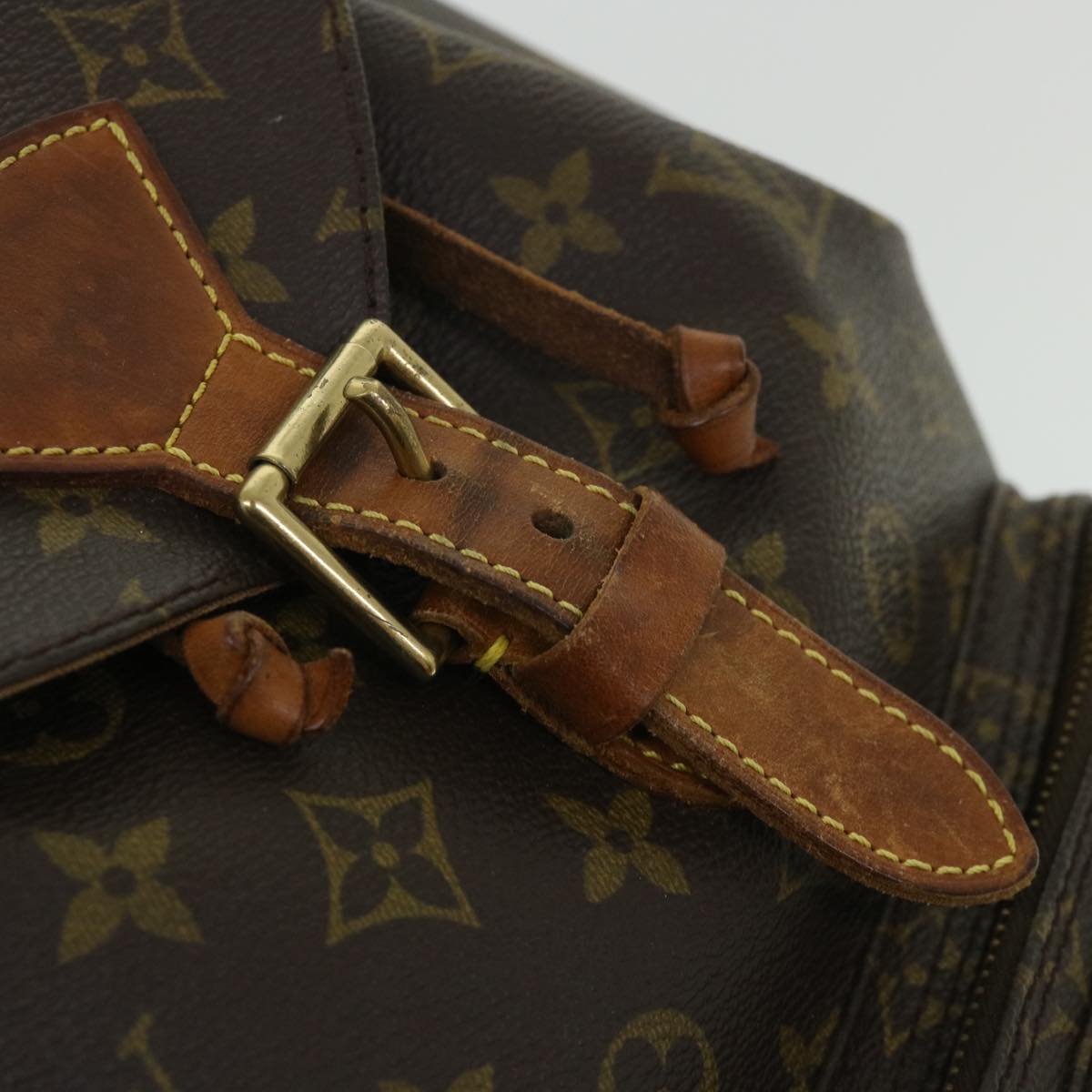 LOUIS VUITTON Monogram Montsouris GM Backpack M51135 LV 54419