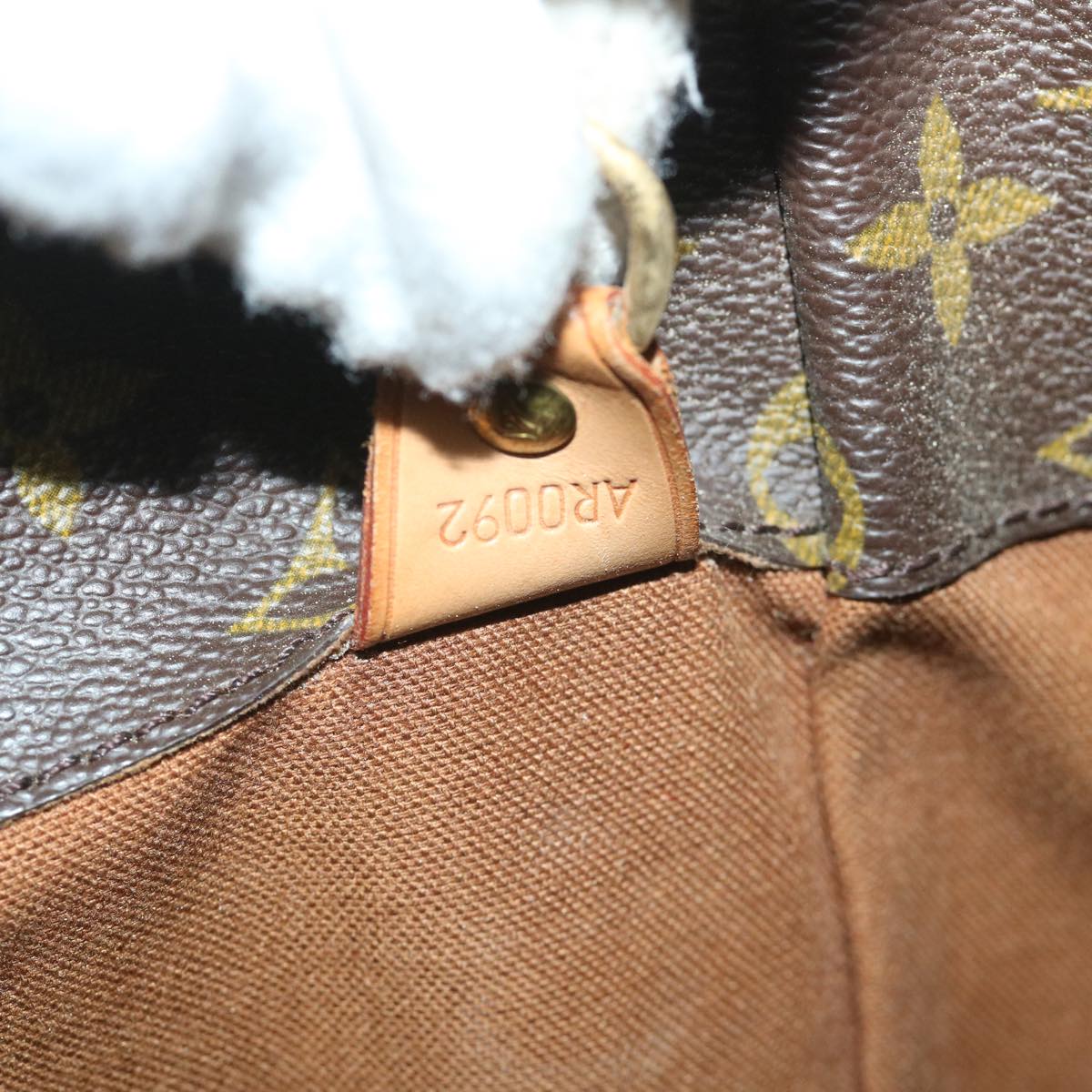 LOUIS VUITTON Monogram Cabas Alto Tote Bag M51152 LV 54421
