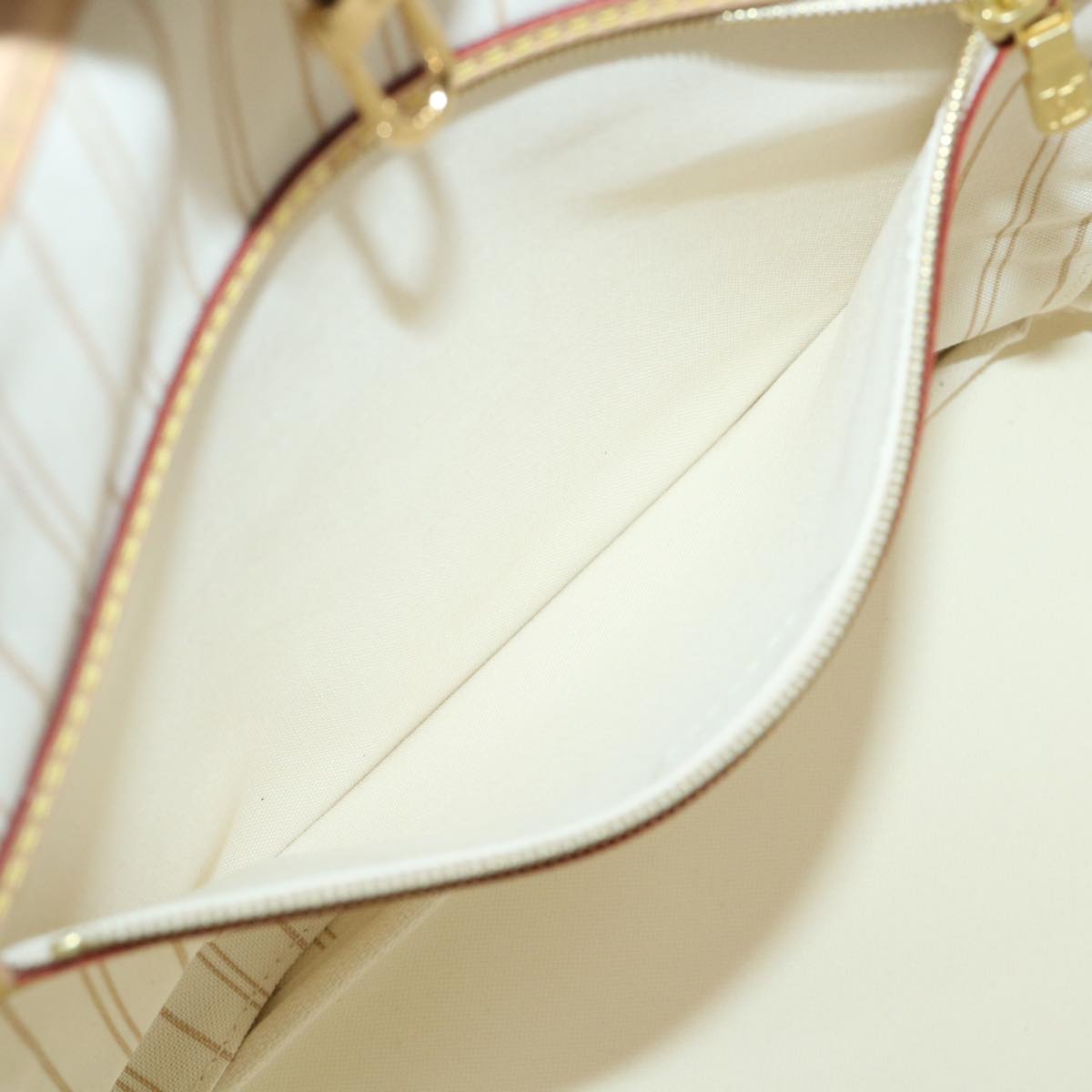 LOUIS VUITTON Damier Azur Neverfull MM Tote Bag N41605 LV 54444A