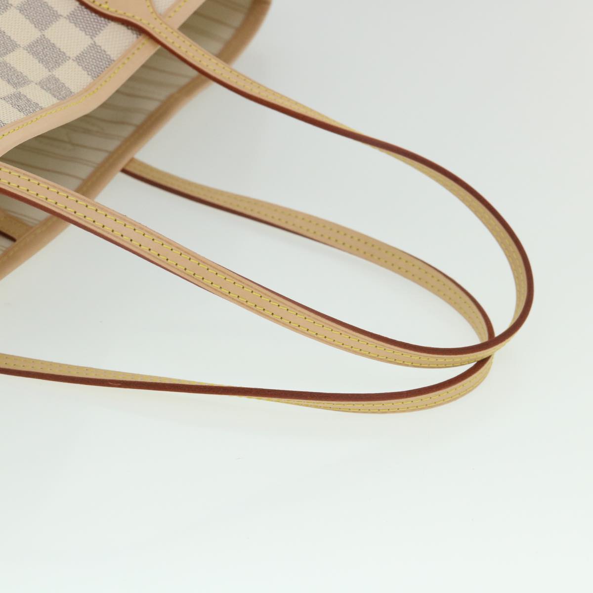 LOUIS VUITTON Damier Azur Neverfull MM Tote Bag N41605 LV 54444A