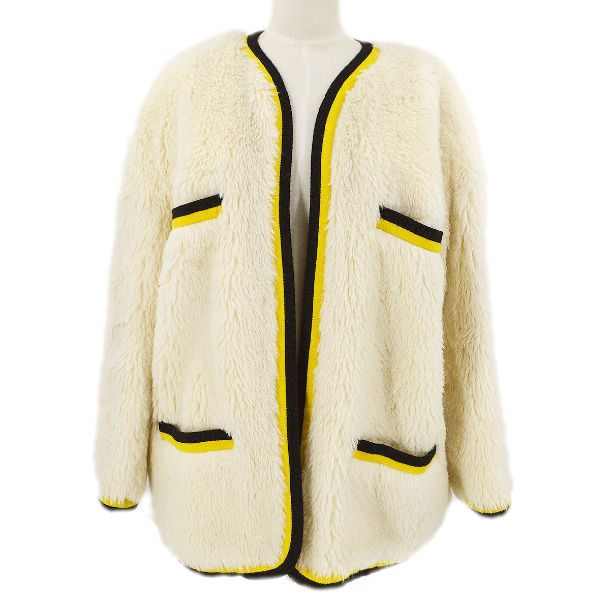 Luxury Chanel Fall 1994 alpaca-blend jacket #42