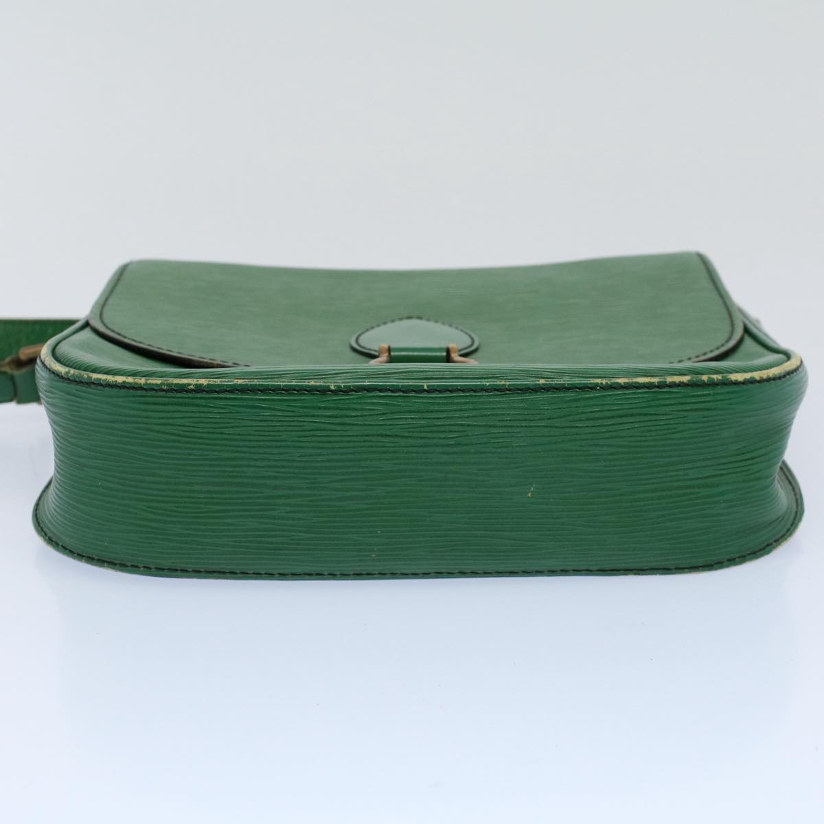 LOUIS VUITTON Epi Saint Cloud GM Shoulder Bag Green M52194 LV 54543