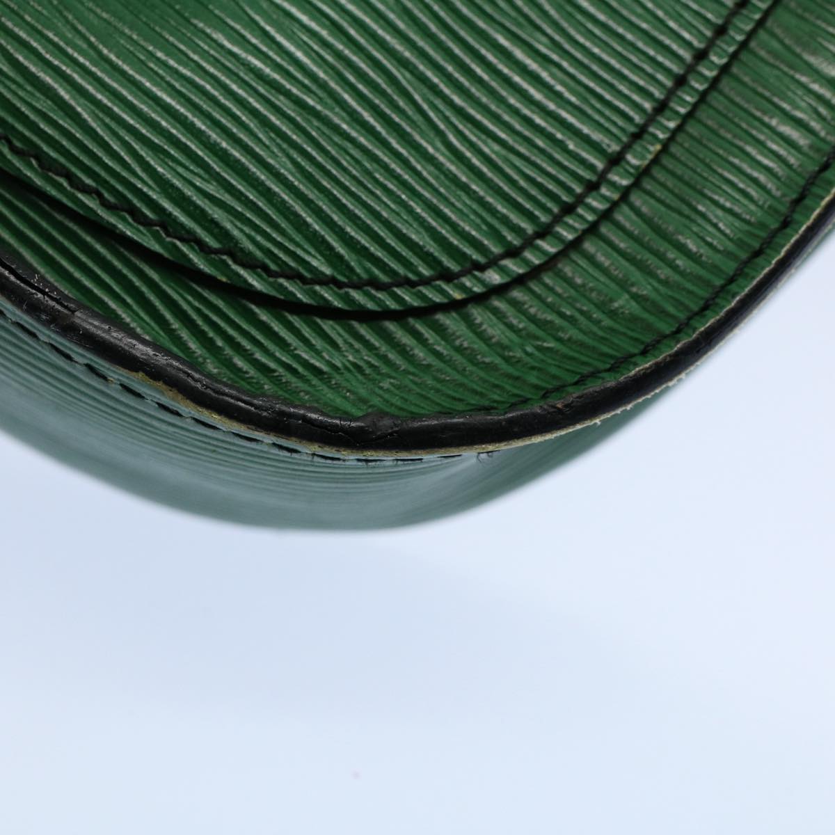 LOUIS VUITTON Epi Saint Cloud GM Shoulder Bag Green M52194 LV 54543