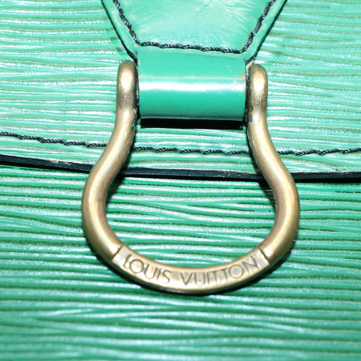 LOUIS VUITTON Epi Saint Cloud GM Shoulder Bag Green M52194 LV 54543