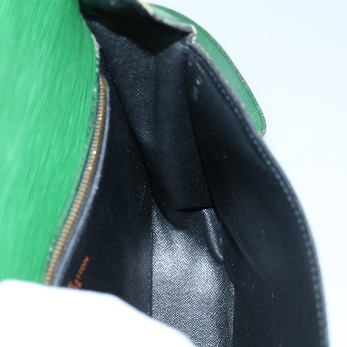 LOUIS VUITTON Epi Saint Cloud GM Shoulder Bag Green M52194 LV 54543