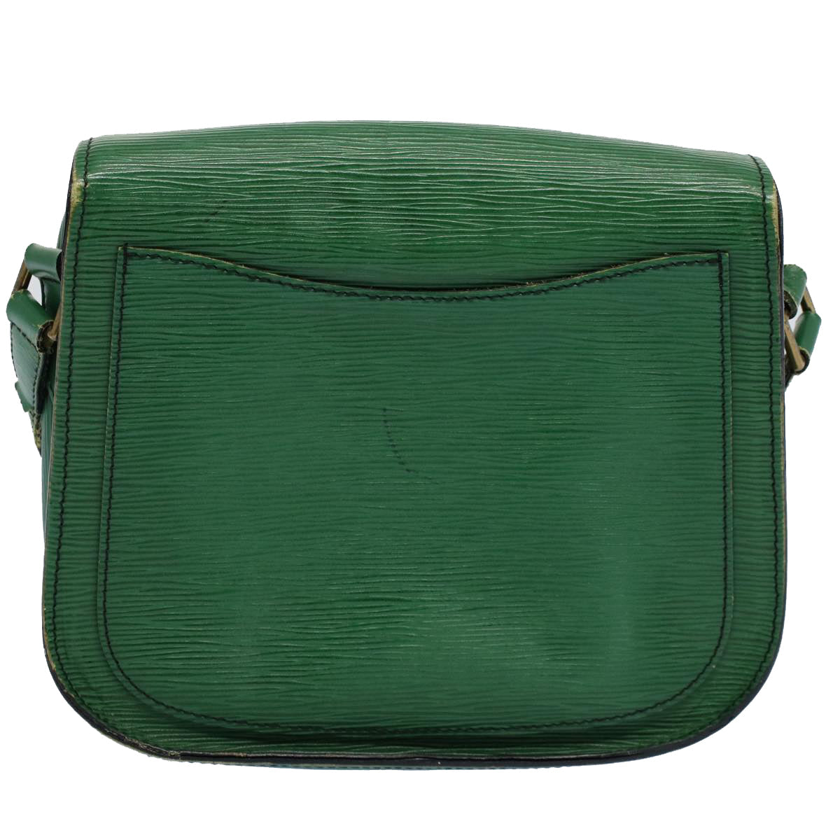 LOUIS VUITTON Epi Saint Cloud GM Shoulder Bag Green M52194 LV 54543