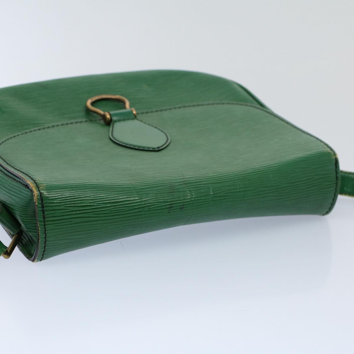 LOUIS VUITTON Epi Saint Cloud GM Shoulder Bag Green M52194 LV 54543