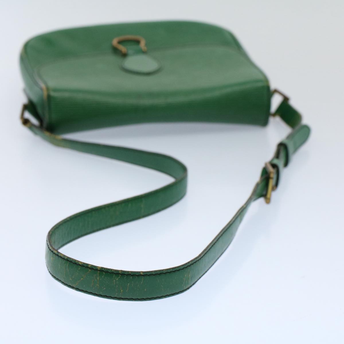 LOUIS VUITTON Epi Saint Cloud GM Shoulder Bag Green M52194 LV 54543