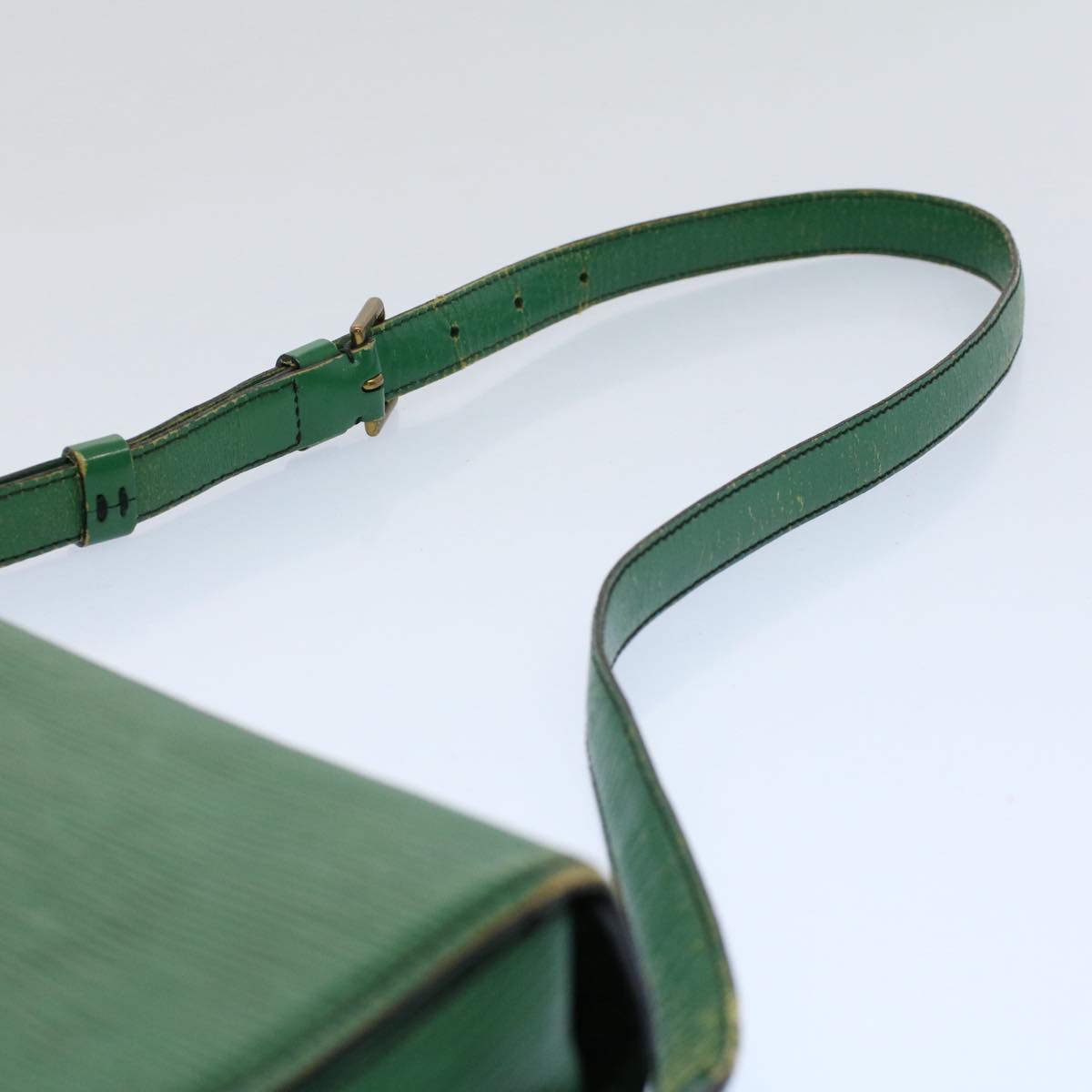 LOUIS VUITTON Epi Saint Cloud GM Shoulder Bag Green M52194 LV 54543