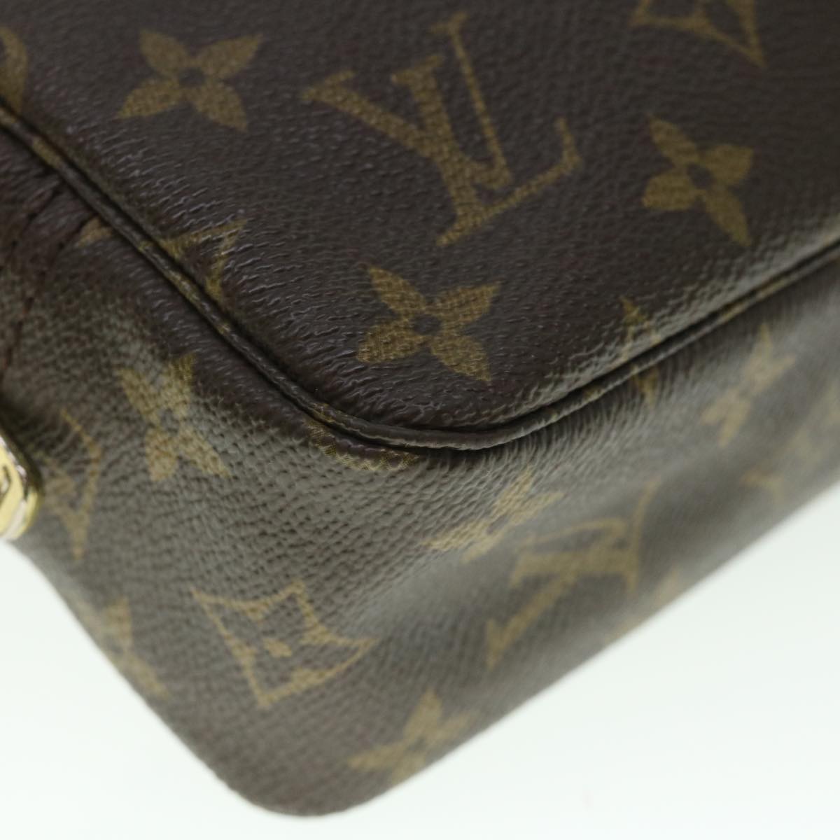 LOUIS VUITTON Monogram Trousse Toilette 23 Clutch Bag M47524 LV 54558