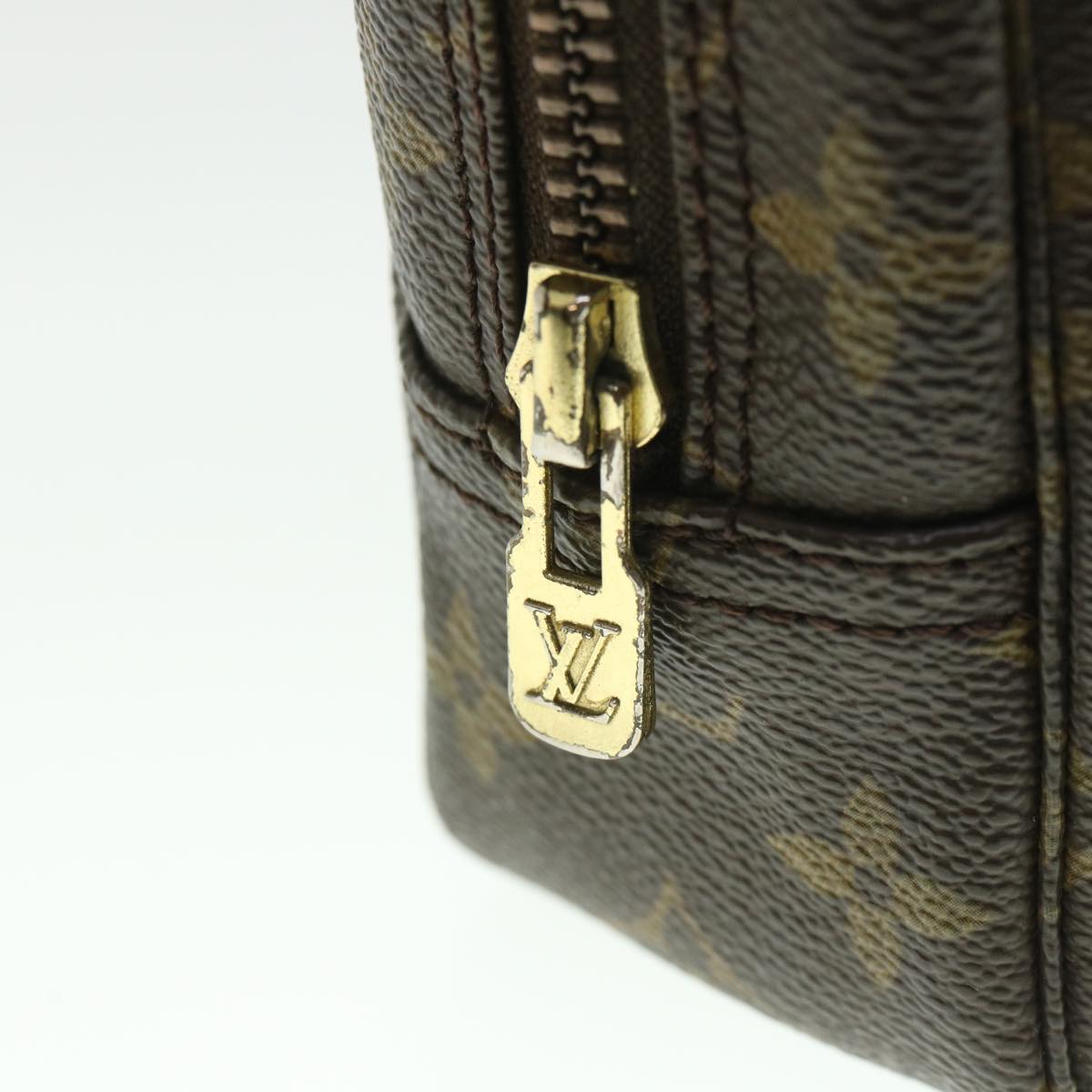 LOUIS VUITTON Monogram Trousse Toilette 23 Clutch Bag M47524 LV 54558