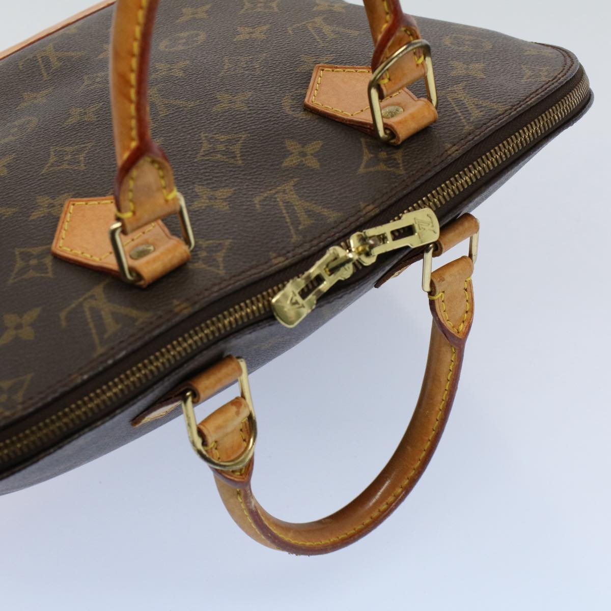 LOUIS VUITTON Monogram Alma Hand Bag M51130 LV 54593