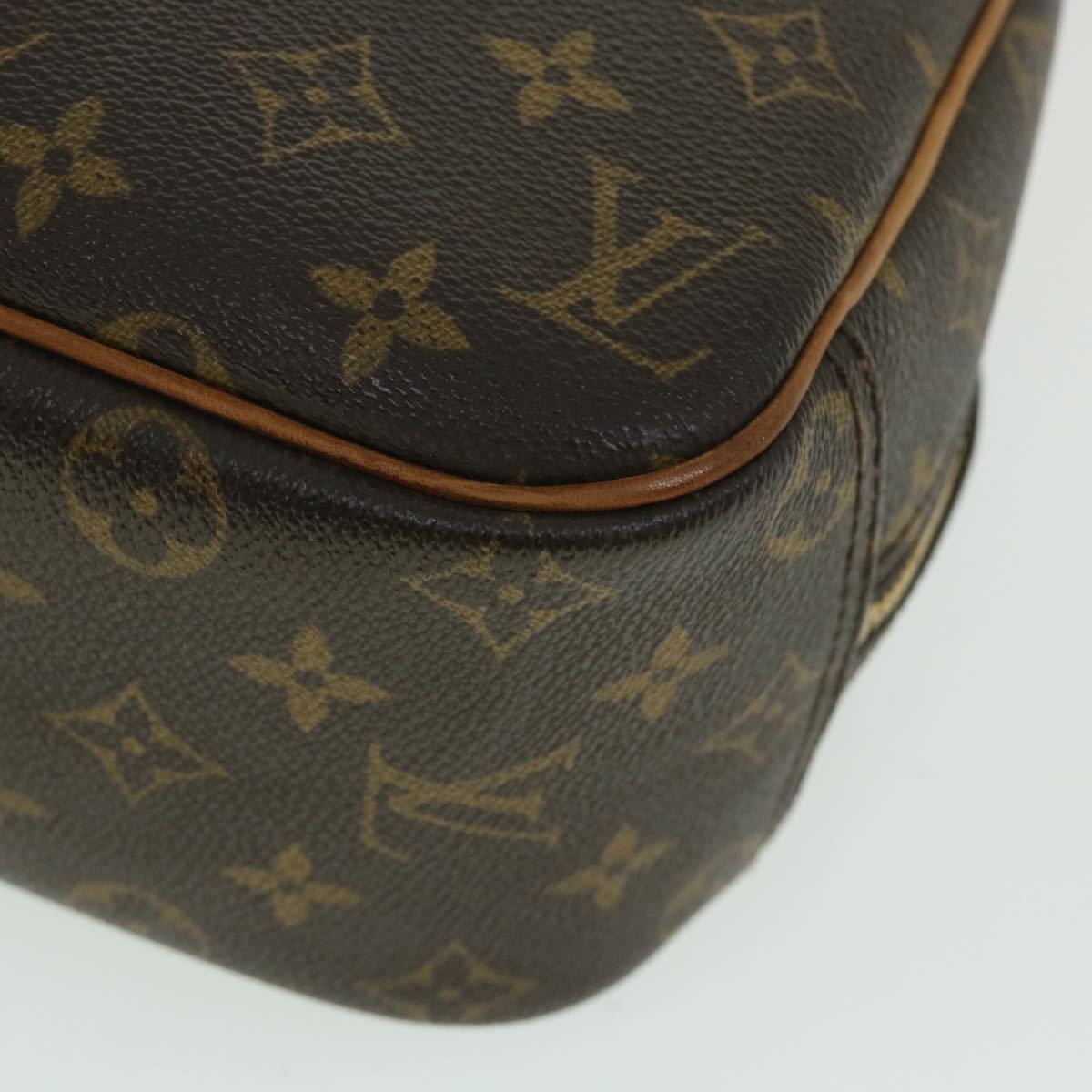 LOUIS VUITTON Monogram Trouville Hand Bag M42228 LV 54597
