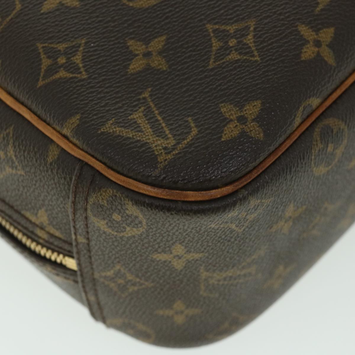 LOUIS VUITTON Monogram Trouville Hand Bag M42228 LV 54597