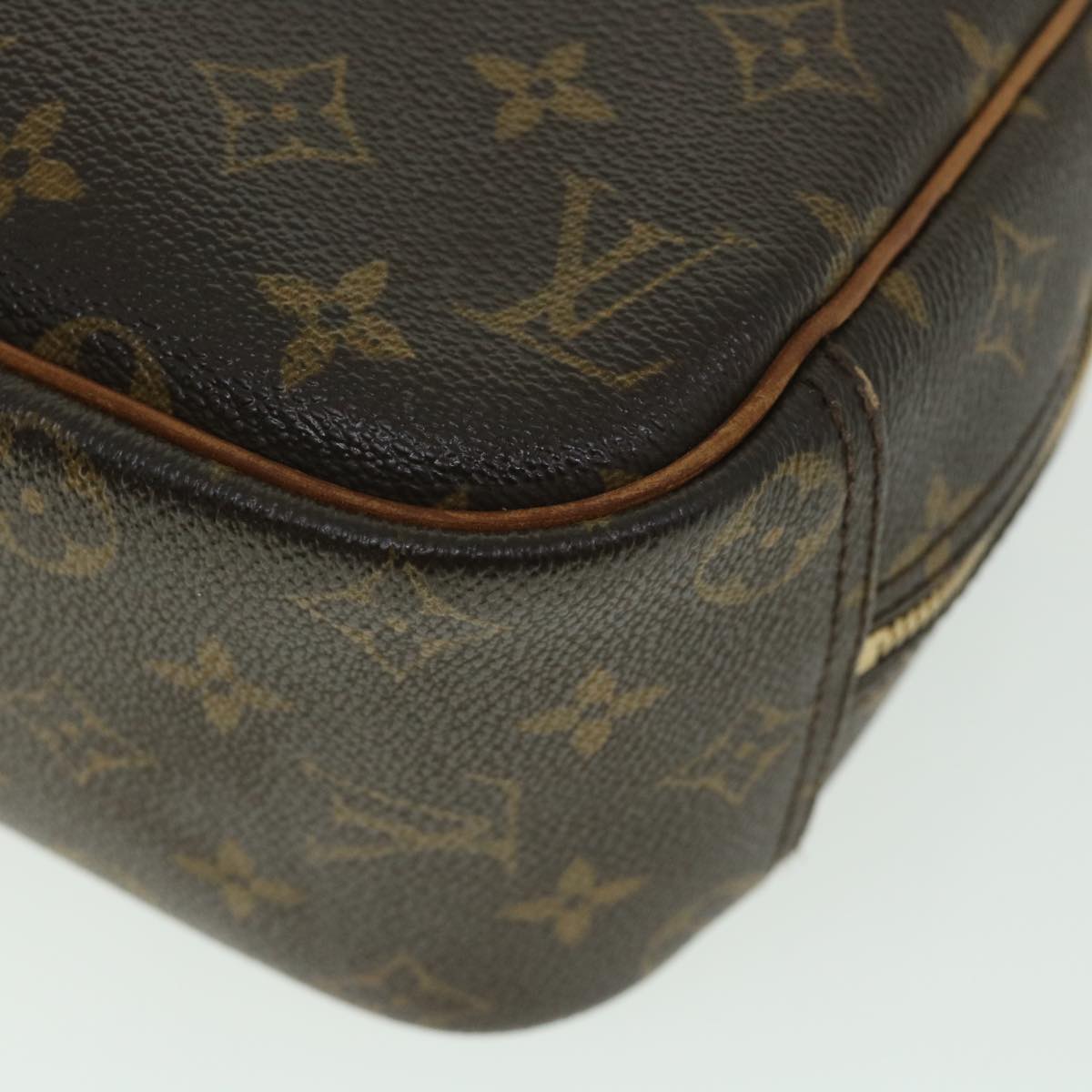 LOUIS VUITTON Monogram Trouville Hand Bag M42228 LV 54597