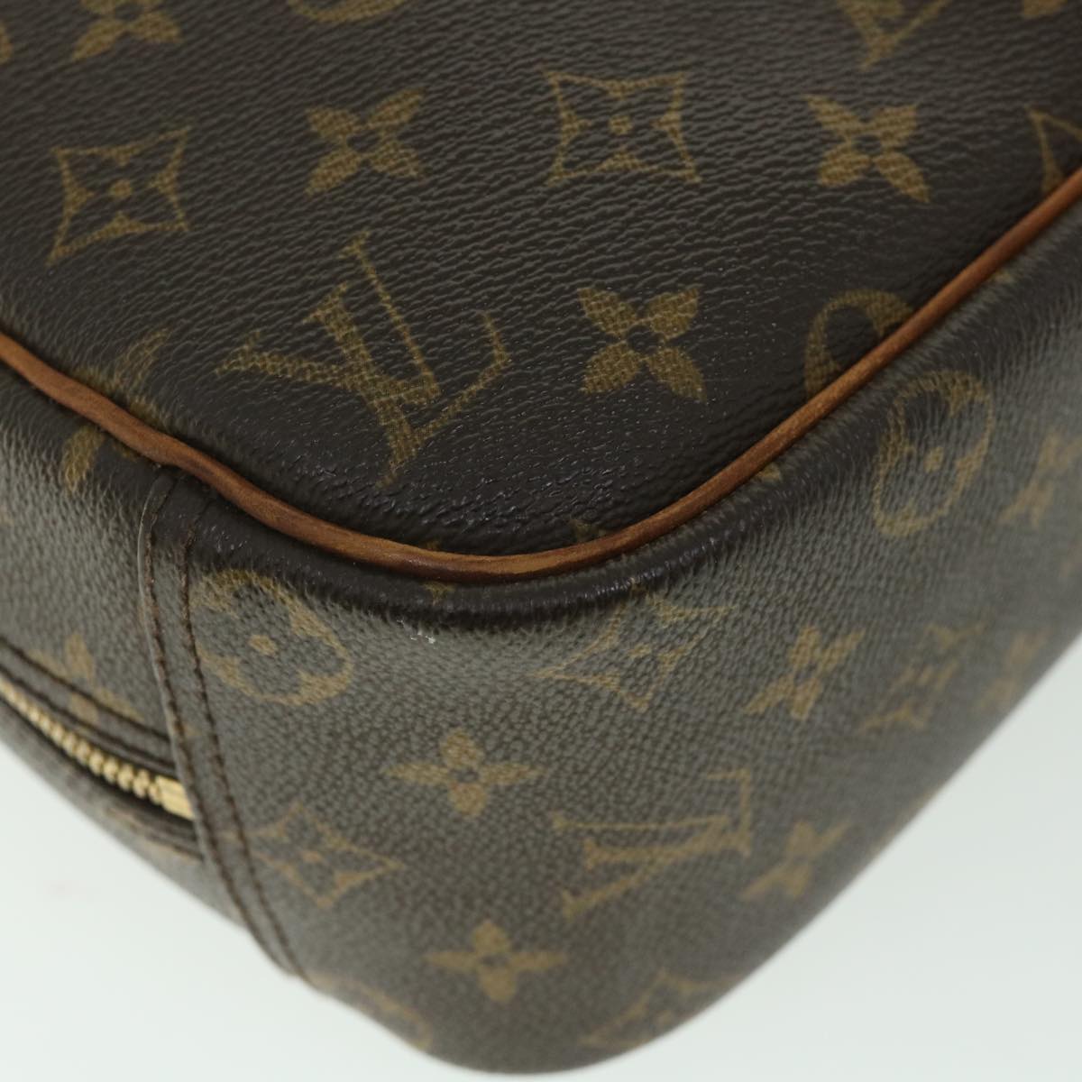 LOUIS VUITTON Monogram Trouville Hand Bag M42228 LV 54597
