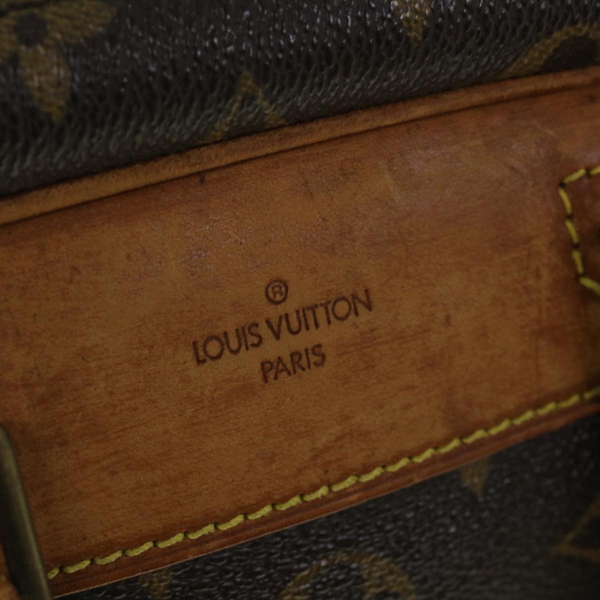 LOUIS VUITTON Monogram Trouville Hand Bag M42228 LV 54597