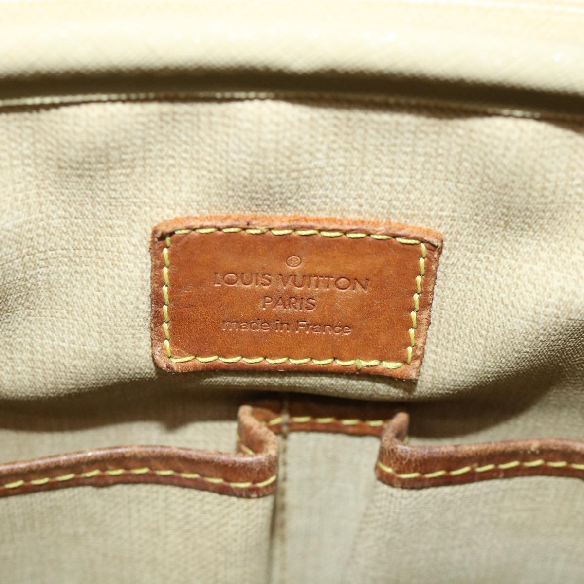 LOUIS VUITTON Monogram Trouville Hand Bag M42228 LV 54597