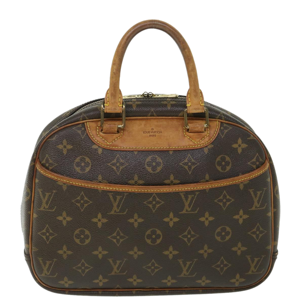 LOUIS VUITTON Monogram Trouville Hand Bag M42228 LV 54597