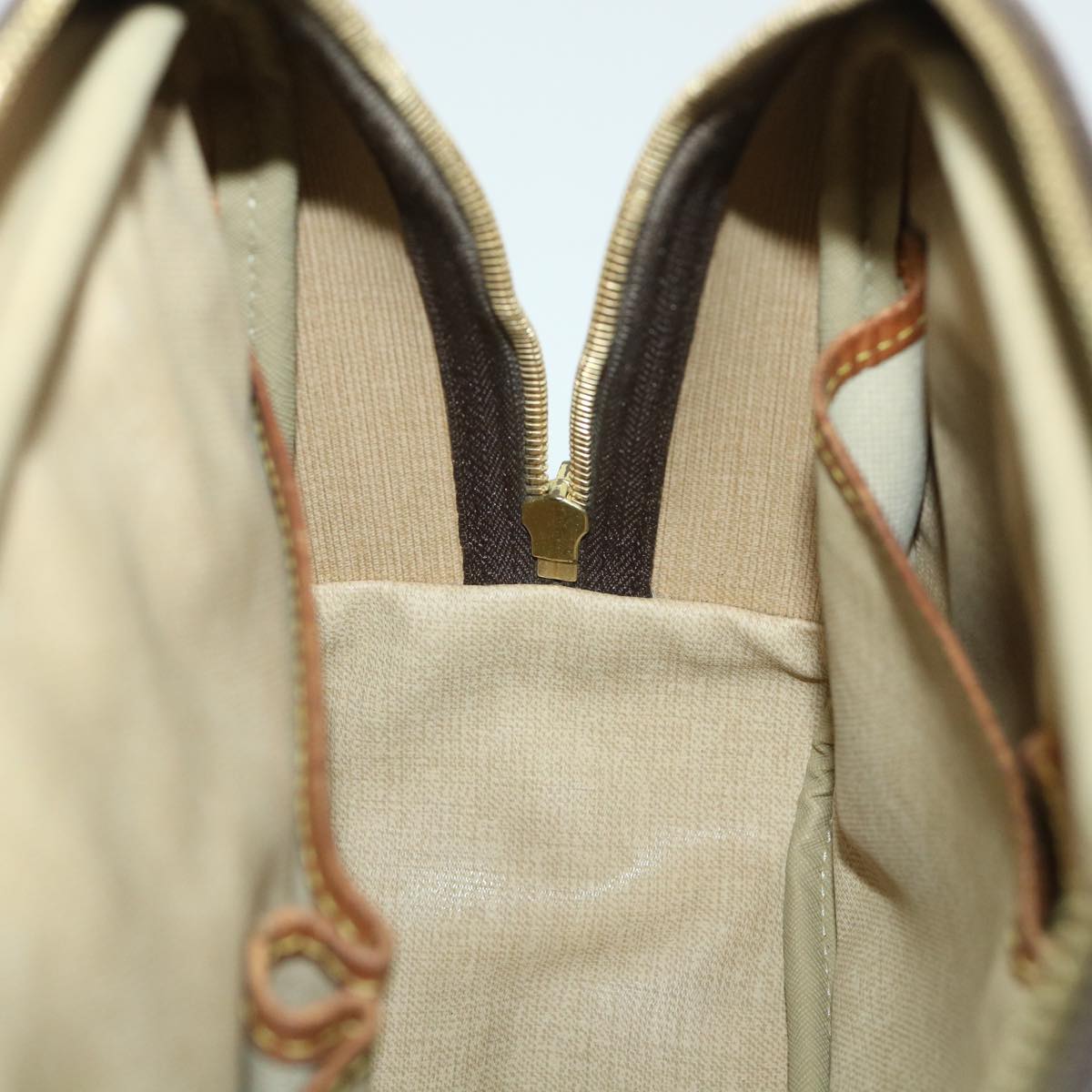 LOUIS VUITTON Monogram Trouville Hand Bag M42228 LV 54597
