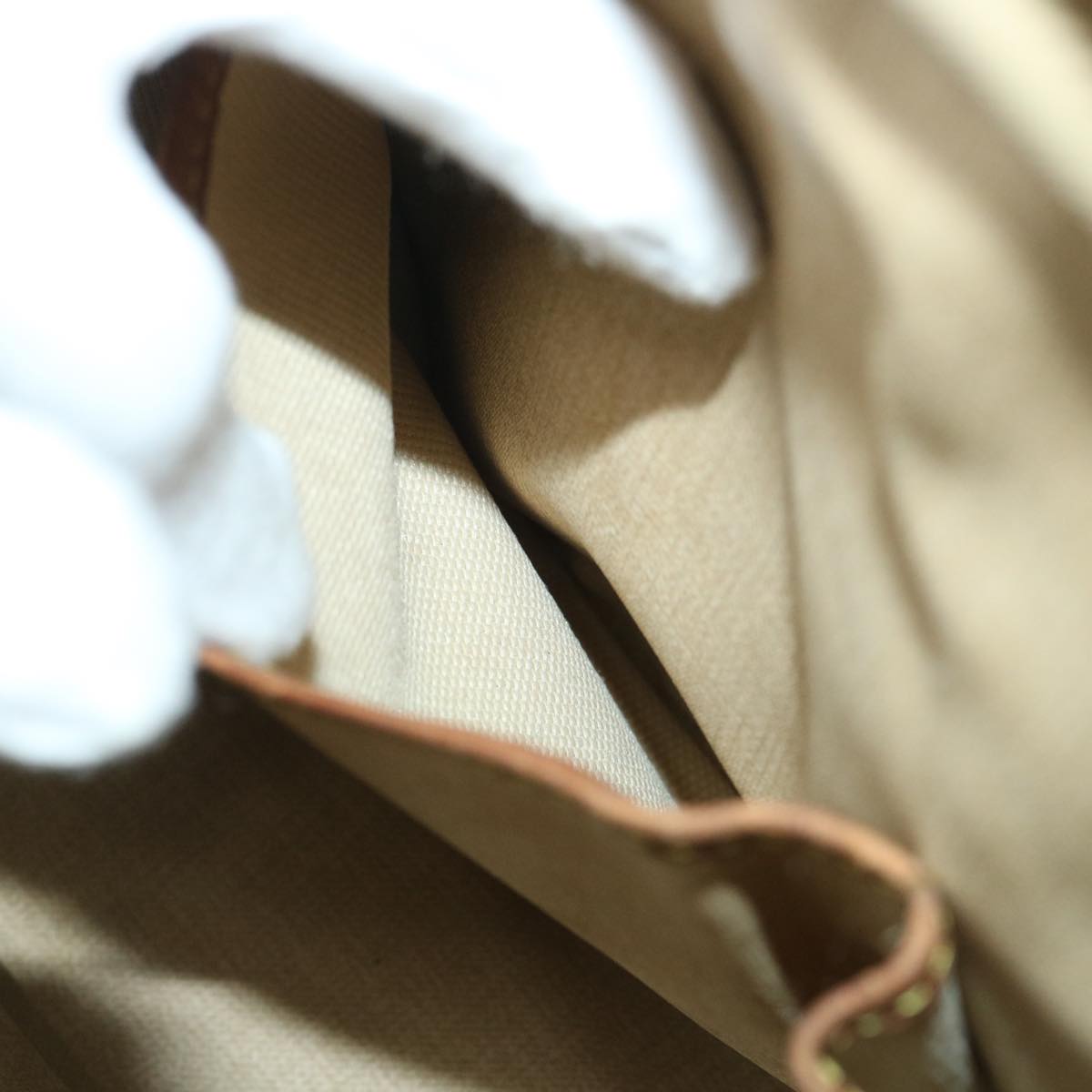 LOUIS VUITTON Monogram Trouville Hand Bag M42228 LV 54597