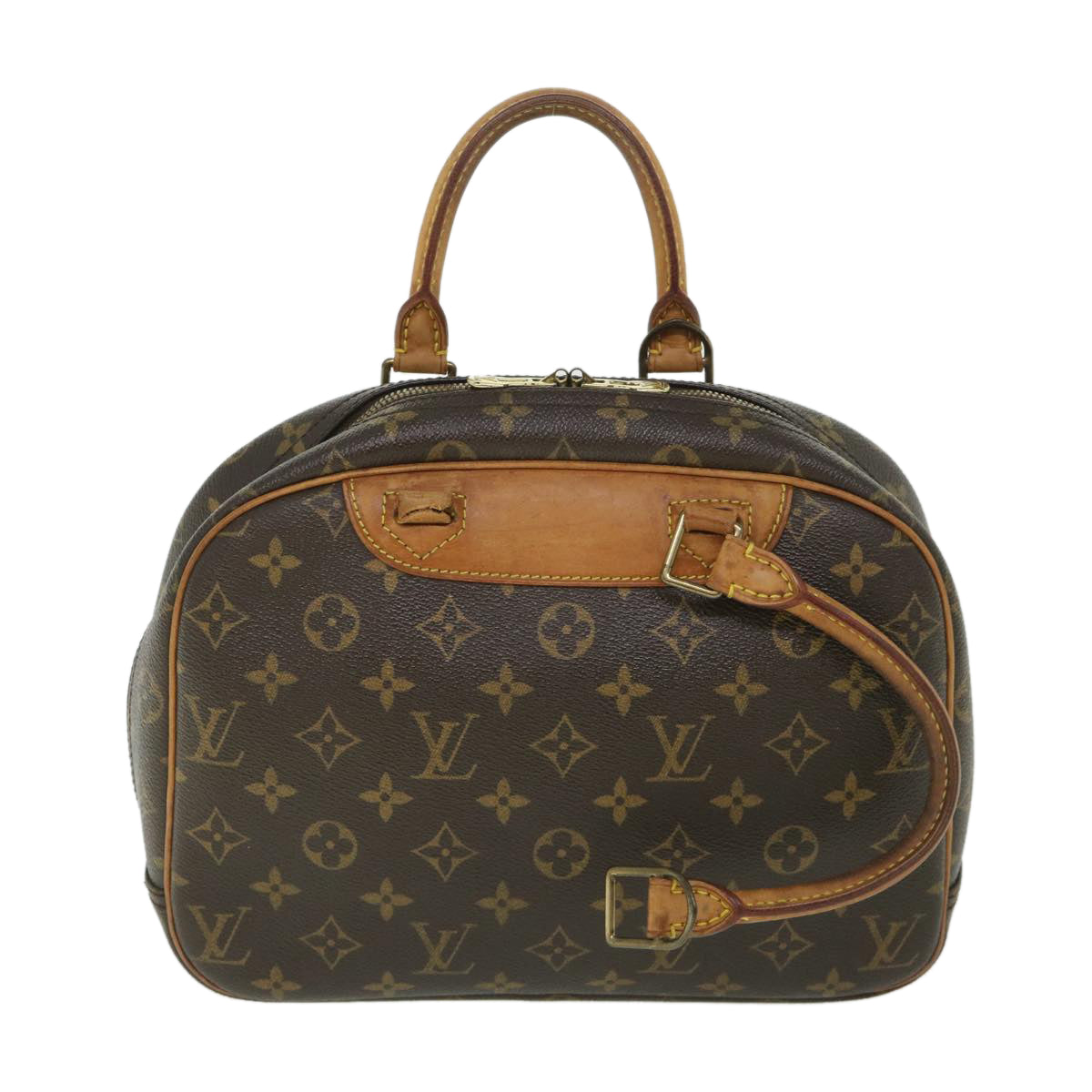 LOUIS VUITTON Monogram Trouville Hand Bag M42228 LV 54597