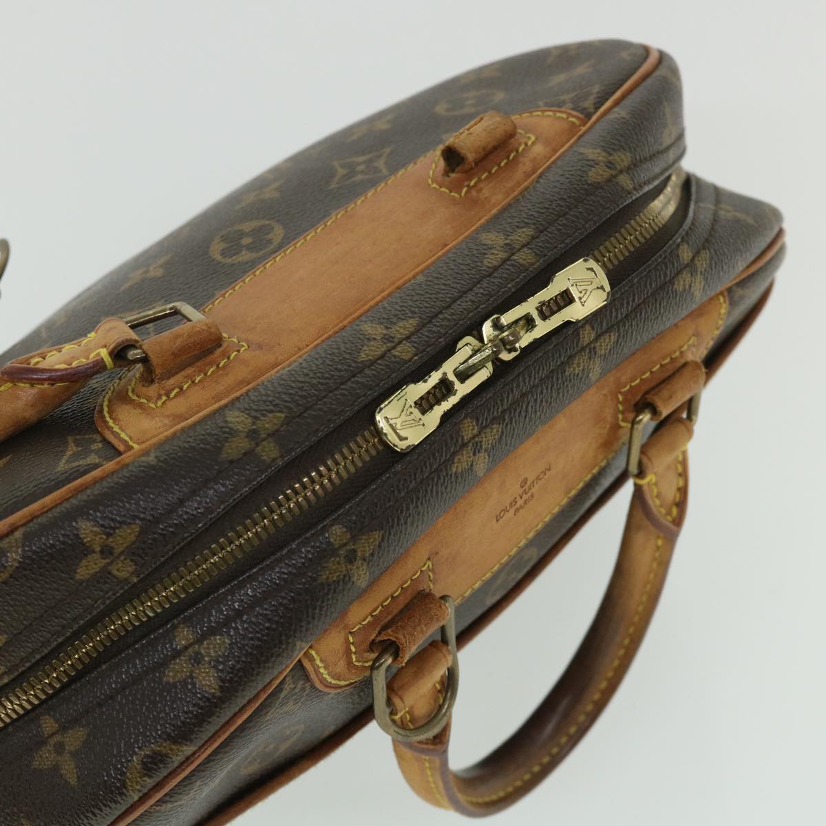 LOUIS VUITTON Monogram Trouville Hand Bag M42228 LV 54597
