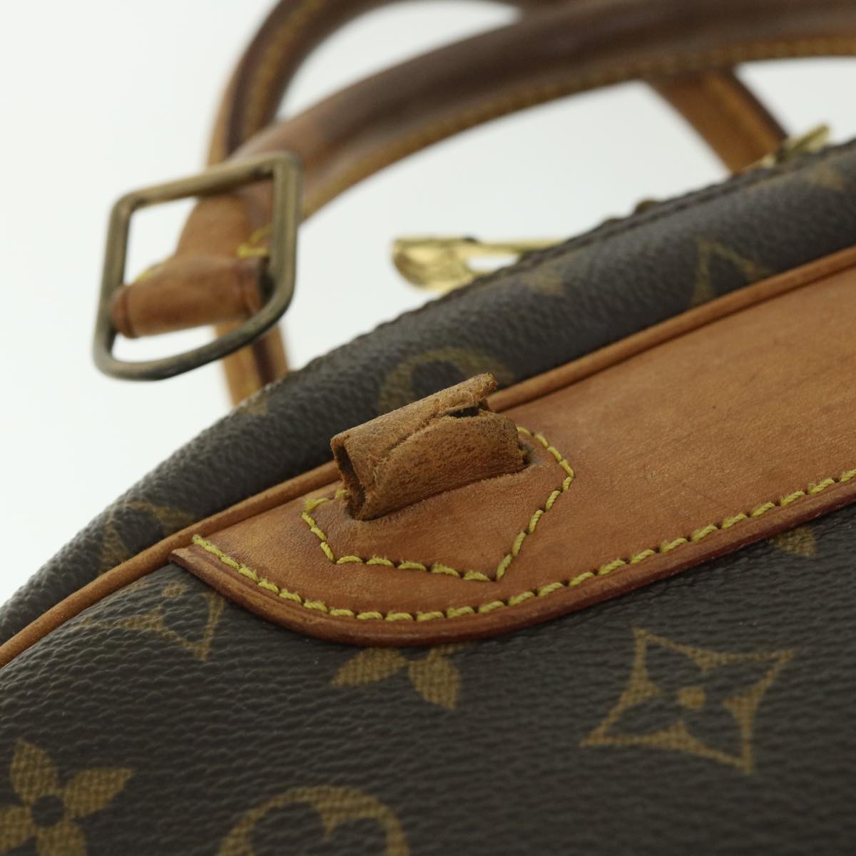 LOUIS VUITTON Monogram Trouville Hand Bag M42228 LV 54597