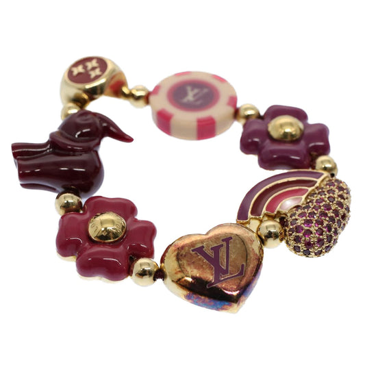 LOUIS VUITTON Bracelet Tutti Lucky Bracelet Purple Gold M66220 LV 54602