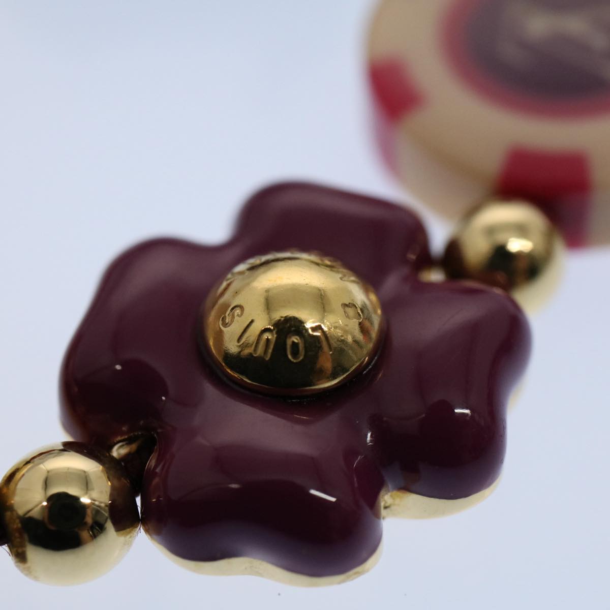 LOUIS VUITTON Bracelet Tutti Lucky Bracelet Purple Gold M66220 LV 54602