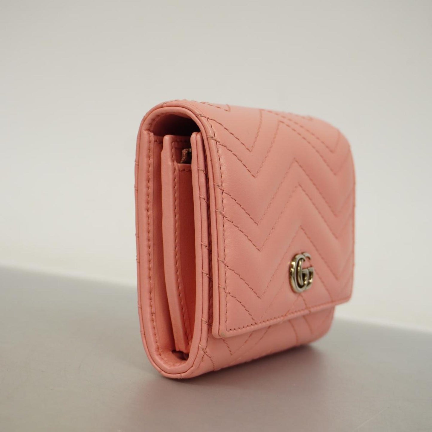 Luxury Gucci Trending 2025 Gg Marmont  Leather Wallet  ()