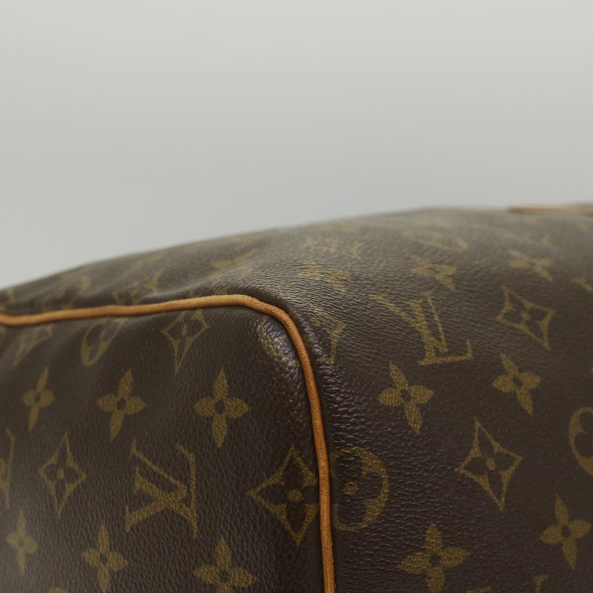LOUIS VUITTON Monogram Keepall 55 Boston Bag M41424 LV 54619