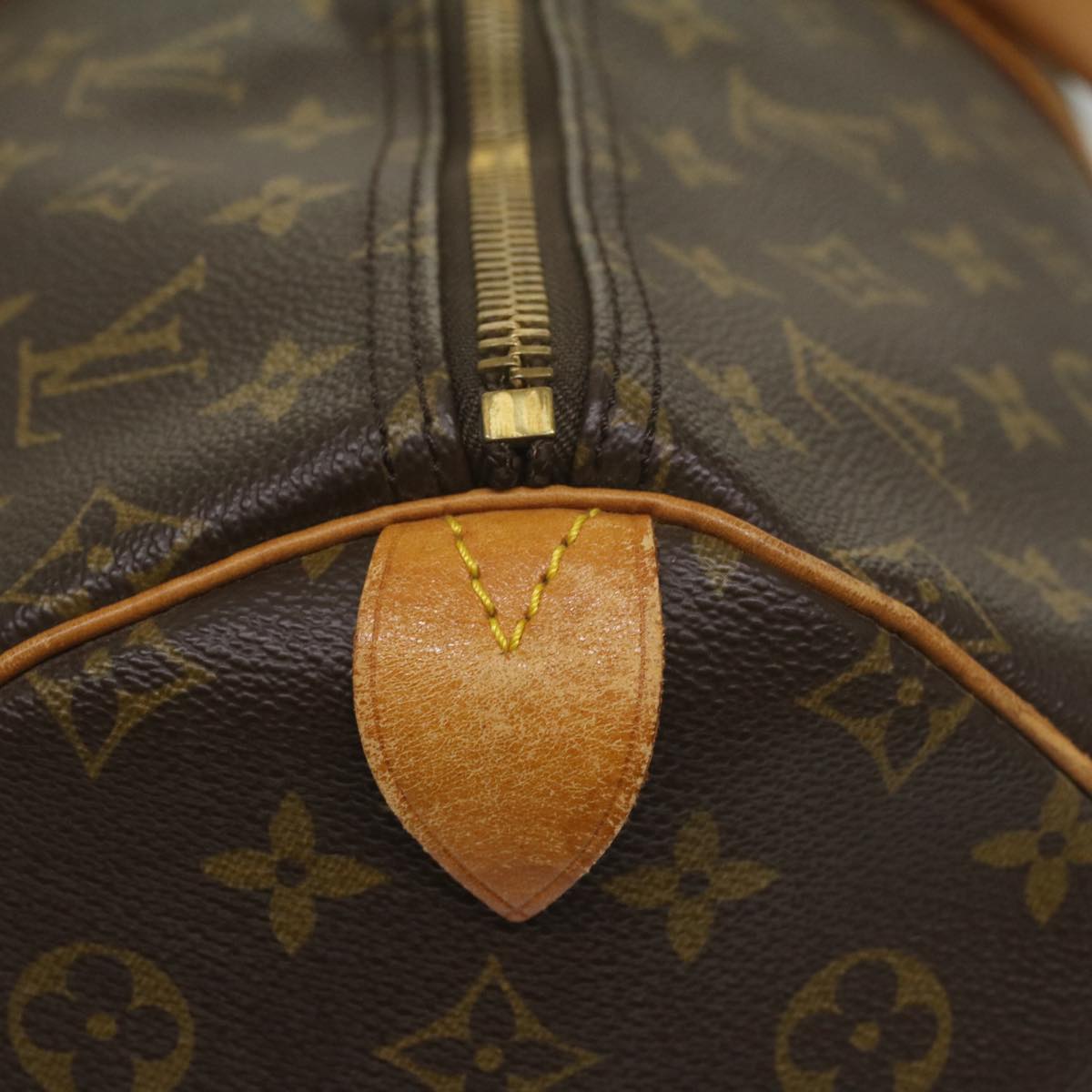 LOUIS VUITTON Monogram Keepall 55 Boston Bag M41424 LV 54619