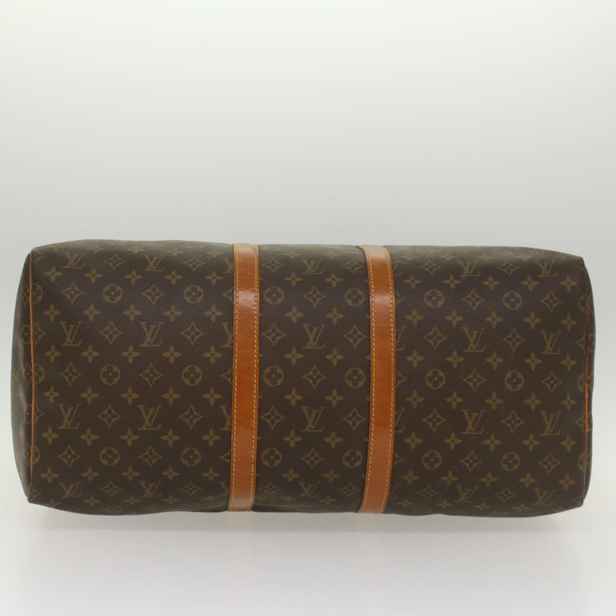 LOUIS VUITTON Monogram Keepall 55 Boston Bag M41424 LV 54619