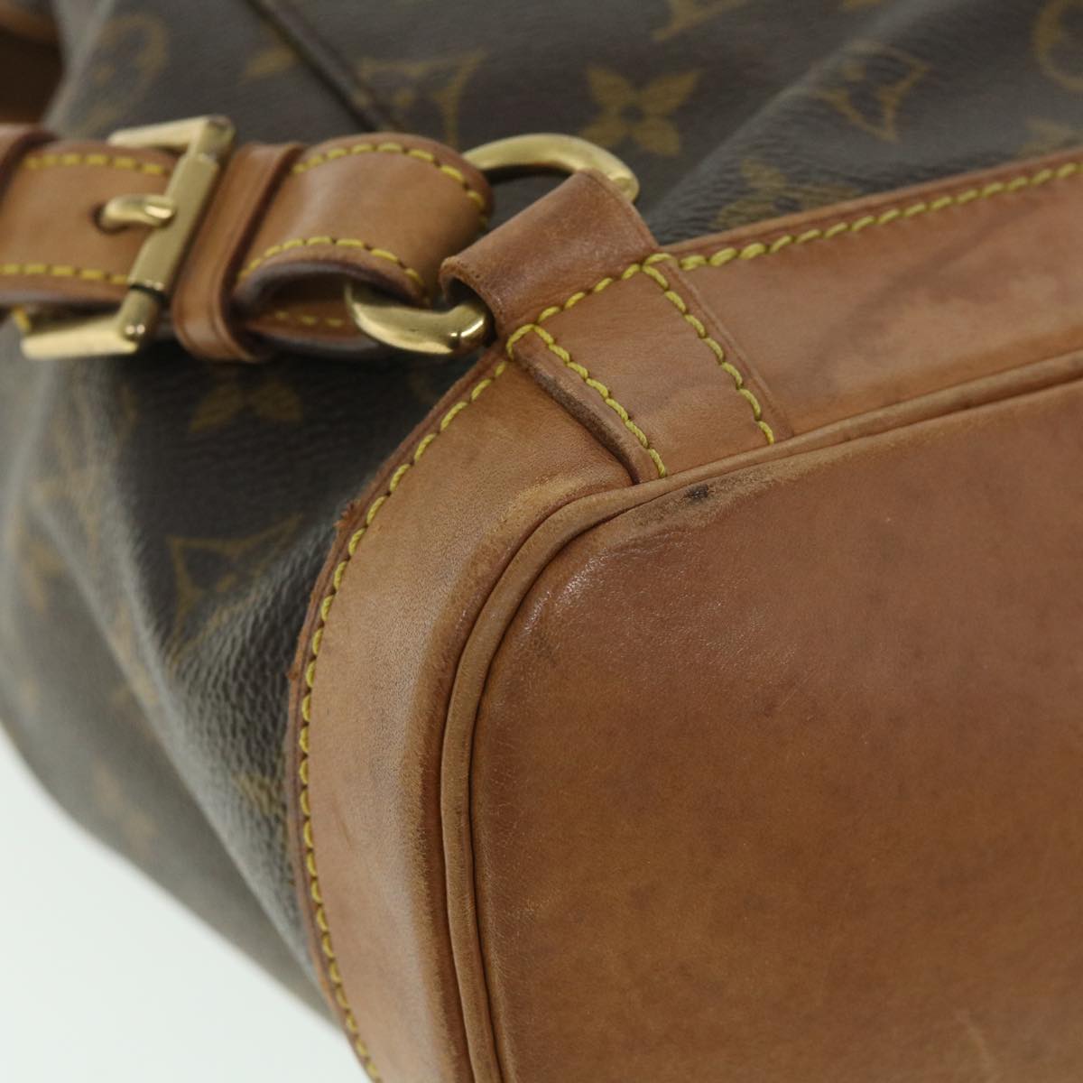 LOUIS VUITTON Monogram Montsouris MM Backpack M51136 LV 54660