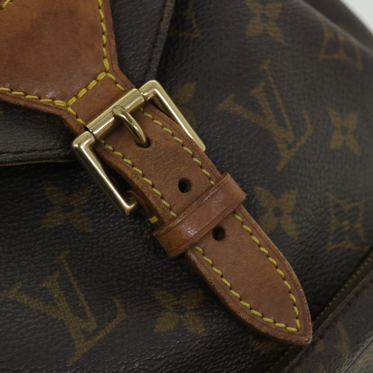 LOUIS VUITTON Monogram Montsouris MM Backpack M51136 LV 54660