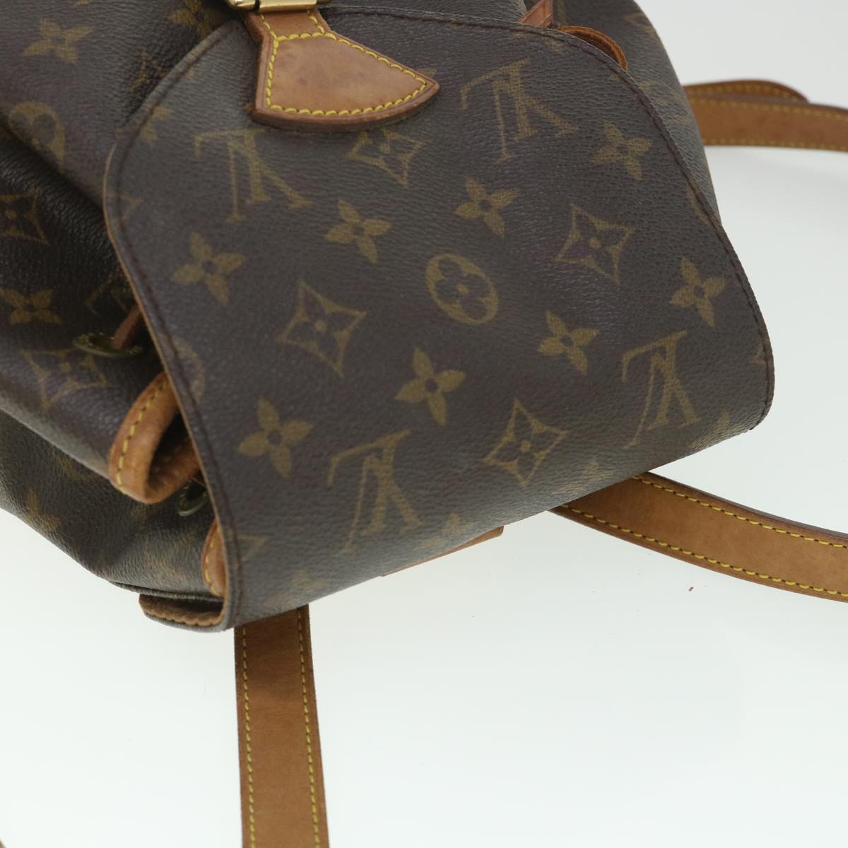 LOUIS VUITTON Monogram Montsouris MM Backpack M51136 LV 54660