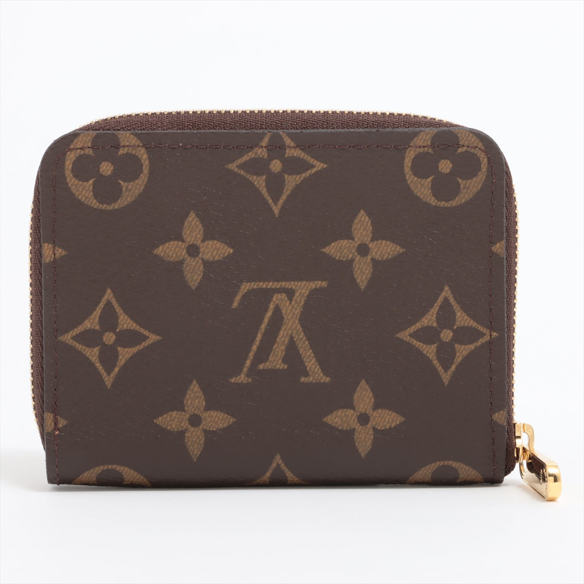 Louis Vuitton Monogram Zippyr Coin Impact M60067 Brown Coin Case