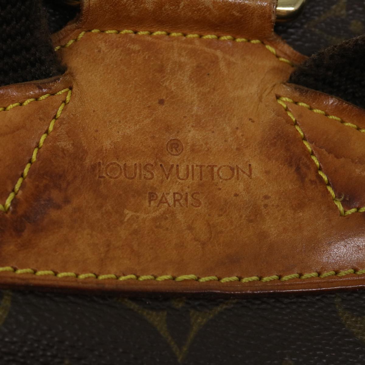LOUIS VUITTON Monogram Montsouris GM Backpack M51135 LV 54661