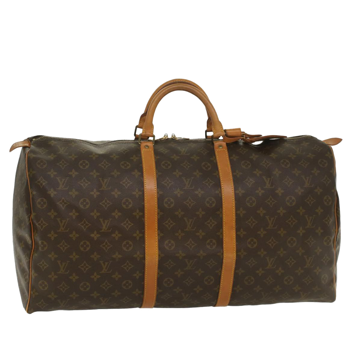 LOUIS VUITTON Monogram Keepall 60 Boston Bag M41422 LV 54667