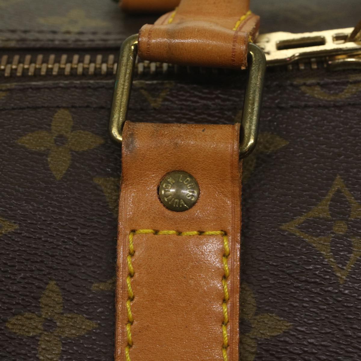 LOUIS VUITTON Monogram Keepall 60 Boston Bag M41422 LV 54667