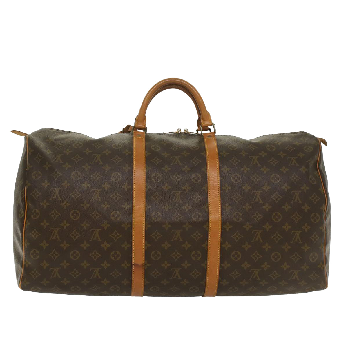 LOUIS VUITTON Monogram Keepall 60 Boston Bag M41422 LV 54667