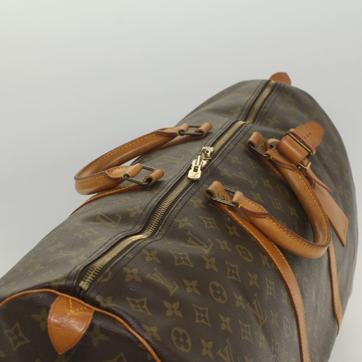 LOUIS VUITTON Monogram Keepall 60 Boston Bag M41422 LV 54667