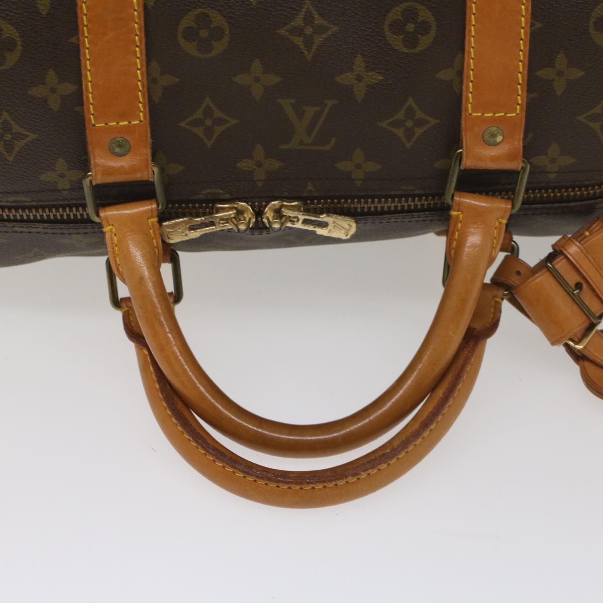 LOUIS VUITTON Monogram Keepall 60 Boston Bag M41422 LV 54667