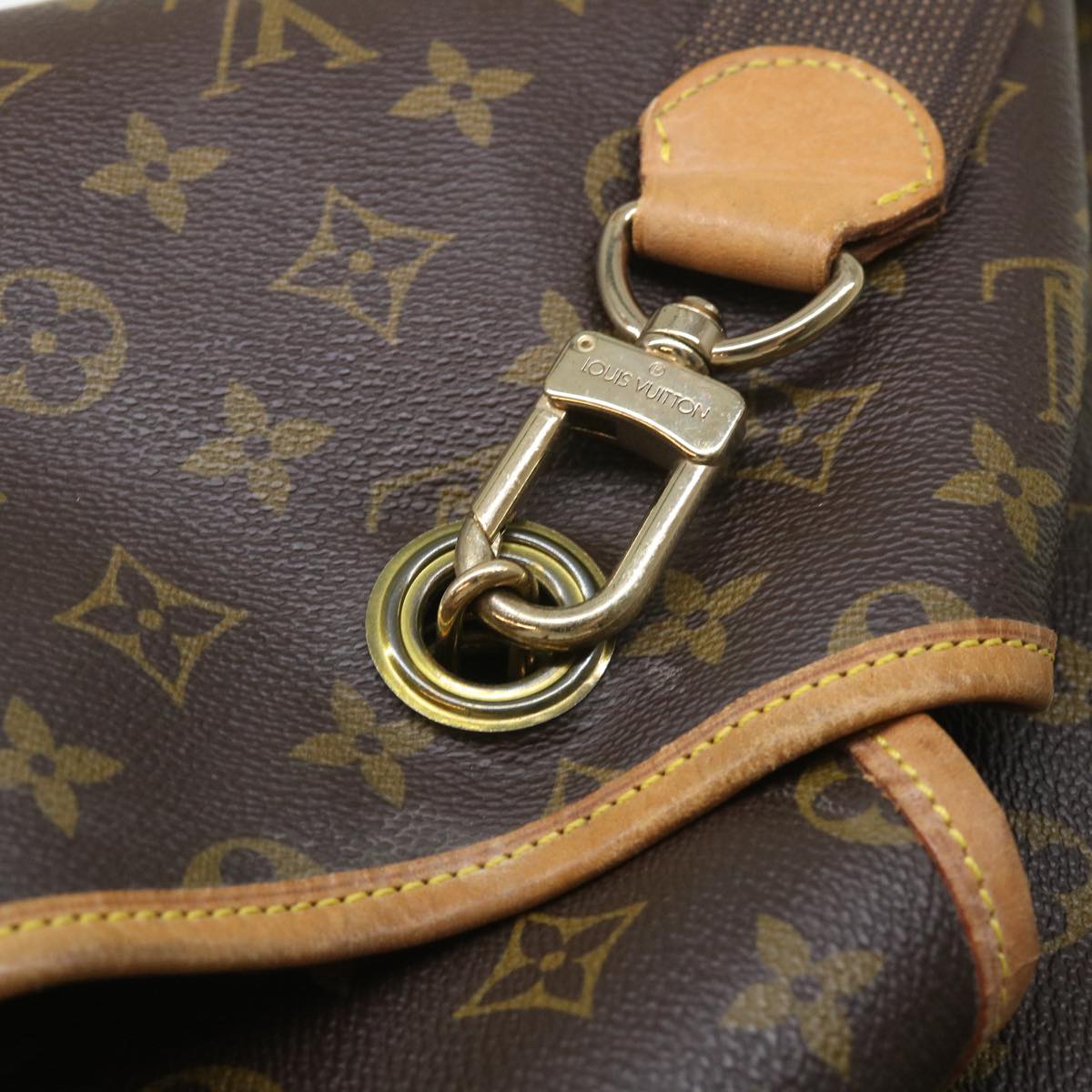 LOUIS VUITTON Monogram Sac Marine Shoulder Bag M41235 LV 54670